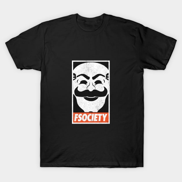 fsociety T-Shirt by JCD666